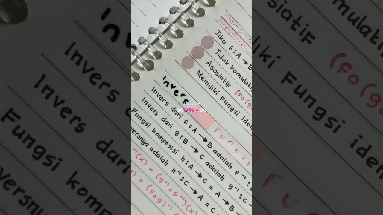 🎀 #notetaking #aestheticnotes #study #booktok #studynotes #studying #goodnotes #takenote