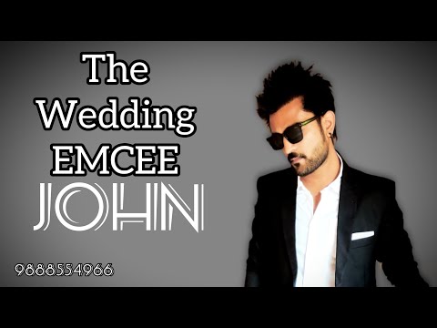 anchor john  wedding hosting 