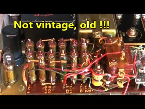 1950's US Navy TS-375 A/U VTVM teardown