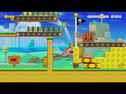 Uno Mas: passing the box by Femarsplay 🍄 Super Mario Maker 2 #aja