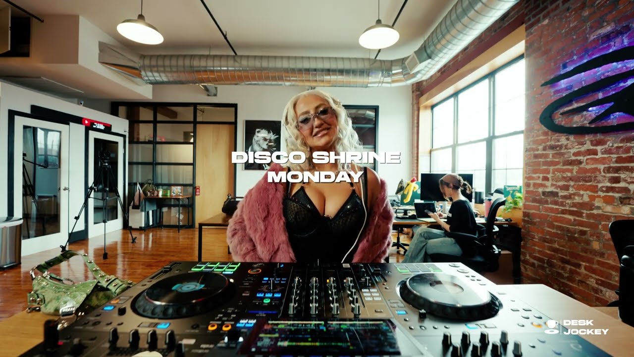 Desk Jockey | Disco Shrine (Office DJ Set in NYC)