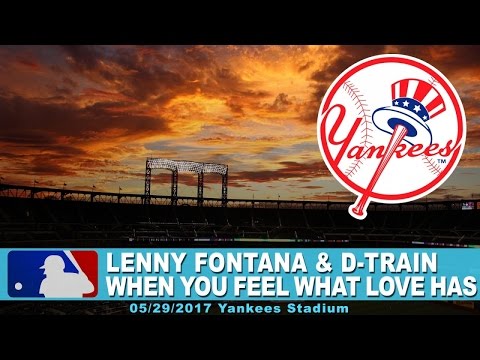 New York Yankees Stadium played Lenny Fontana & D-Train - When You Feel What Love Has (MBL Baseball)