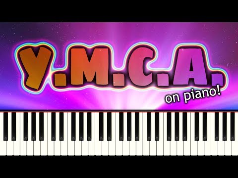 Y.M.C.A. - Village People piano tutorial