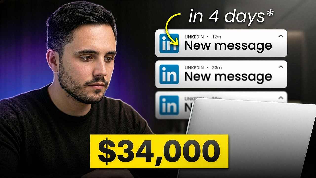 The Boring LinkedIn System That Generated $34k in 4 Days | LinkedIn Lead Generation 2026