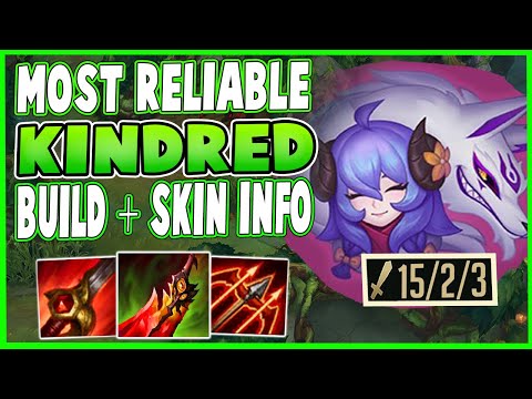 The Most Reliable Noob Friendly KINDRED Build! + New Kindred Skin Info!