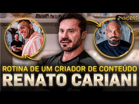 24 HORAS COM RENATO CARIANI | A ROTINA DO MAIOR INFLUENCIADOR FITNESS DO BRASIL