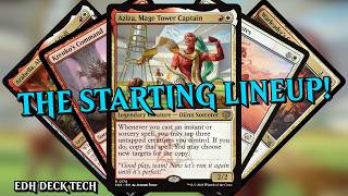 Aziza, Mage Tower Captain | THE STARTING LINEUP! | Commander Deck Tech | EDH | MTG (Strixhaven)