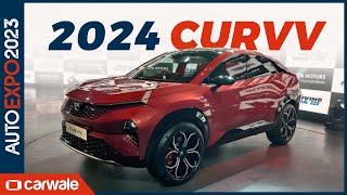 Tata Curvv ICE revealed at Auto Expo 2023 - Launch in 2024 | CarWale