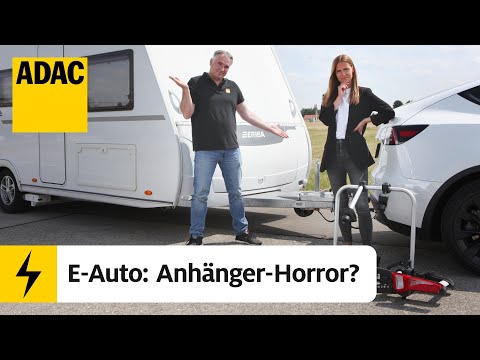 E-Auto mit Anhänger: möglich oder mühsam? | Unter Strom – Einfach Elektromobilität | 40 | ADAC