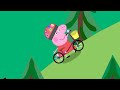 Peppa Pig Playing Bicycle To Camping Peppa Pig New Episode 2023
