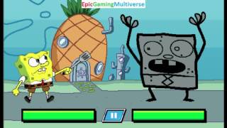 SpongeBob SquarePants VS DoodleBob In A Nick&#39;s Not So Ultimate Boss Battles Match