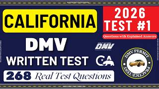 California DMV Written Test 2026 | California DMV Permit Test 2026 | california dmv driving test