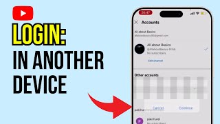 How to Login your You tube Channel in Another phone