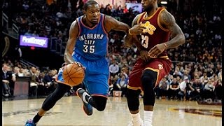 LeBron James - Cleveland Cavaliers - Kevin Durant - Oklahoma City Thunder