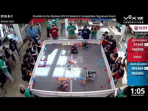 Rumble In the Rockies : Oquirrh - R16 #8-1 - 4154R & 16099B vs 98548K & 98548G - Auton + Driver