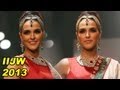 IIJW 2013 Day 2 Neha Dhupia Walks The Ramp