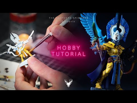 Hobby Tutorial - Painting Iyanden Yellow