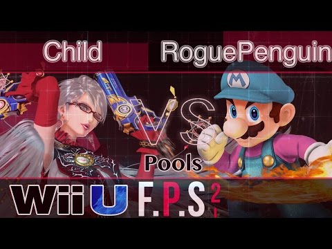 Child (Bayonetta) vs. MVG|RoguePenguin (Mario) - Wii U Pools - FPS2