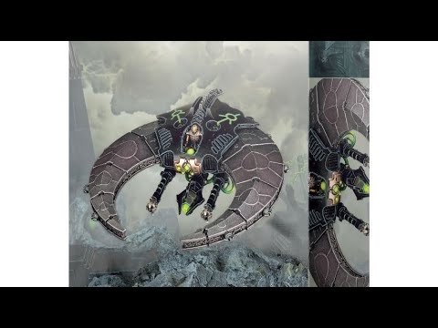 Warhammer 40k Necrons. Doom Scythe Review.