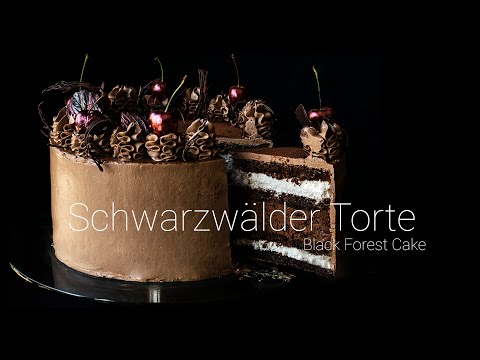 Schwarzwälder Torte - Tarta Selva Negra - Black Forest Cake
