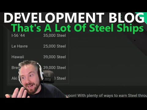 Development Blog - That's A Lot Of Steel Ships