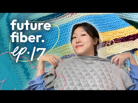 Olympe vest resurrection, used knitting book haul | ep 17 | future fiber knitting podcast