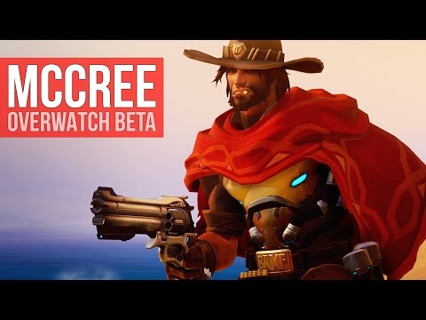 Overwatch Beta: McCree Gameplay!