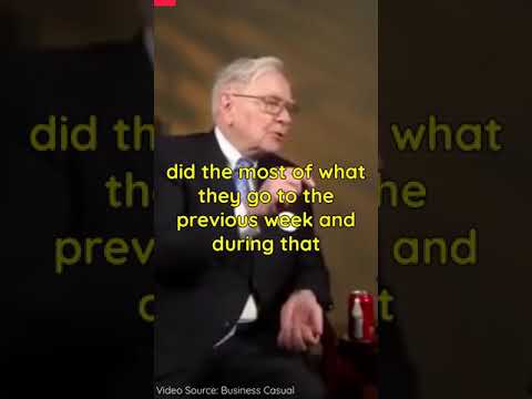 Warren Buffet on Communication #2