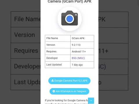 Get Latest GCam APK (Google Camera) for All Android Phones  | #shorts #gcam #gcamlmc