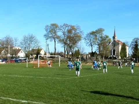 Polonez Mordy - Grodzisk Krzymosze - strzał R. Patkowskiego