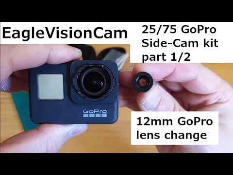 Replacing GoPro lens with EagleVisionCam 12mm lens