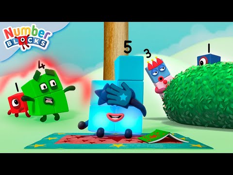 Las escondidas de los números | Resuelve problemas de matemáticas | Numberblocks en Español