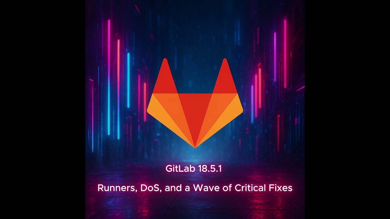 GitLab 18.5.1 — Runners, DoS, and a Wave of Critical Fixes