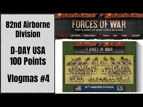 Flames of War List Building | 82nd Airborne Division | Market Garden
