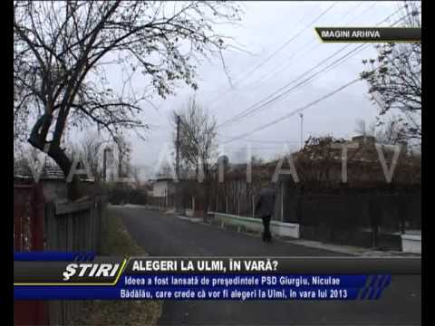ALEGERI LA ULMI, ÎN VARĂ?