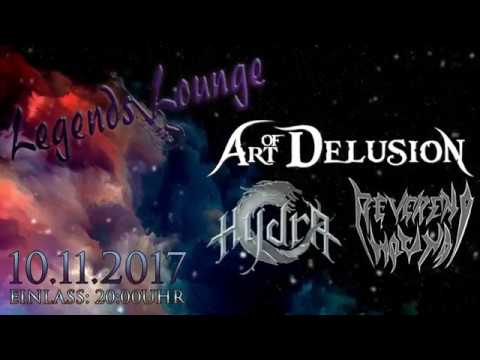 10.11.2017: Art of Delusion, Reverend Hound, Hydra - Symphonic und Power Metal Live in Olching