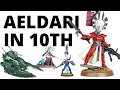 Aeldari in Warhammer 40K 10th Edition - Craftworld Eldar Full Index Rules + Datasheets