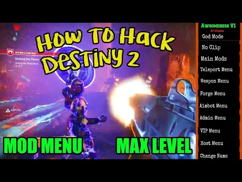 UNDETECTED DESTINY 2 HACK  SPEEDRUN, AIMBOT, WH  DOWNLOAD FREE BEST DESTINY 2 CHEATS