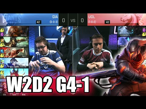 GIANTS vs Unicorns of Love | Game 1 S6 EU LCS Summer 2016 Week 2 Day 2 | GIA vs UOL G1 W2D2 1080p