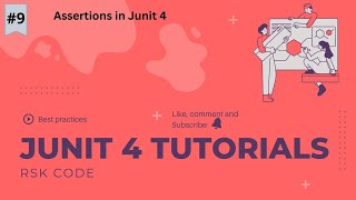 9.Assertions | Introduction of Junit 4 | Junit Tutorials for beginners
