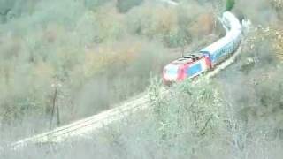 preview picture of video 'Greek Railways Macedonia - 604 train'