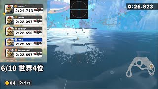 ショーニューロードTA解説入力付き【マリオカートワールド】