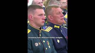 Download lagu Putin said Europe is 'openly' preparing for war through its rearmament programme mp3