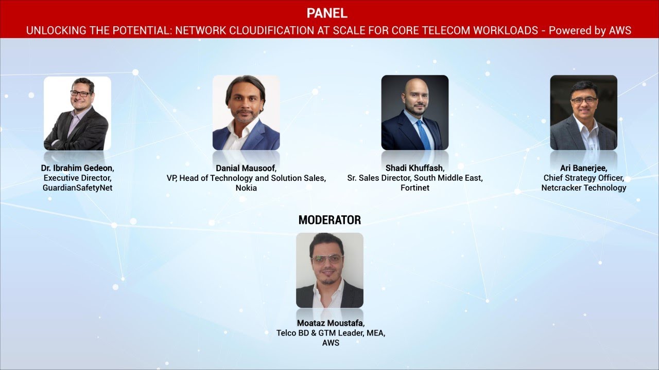 PANEL Powered by AWS: Network Cloudification at Scale