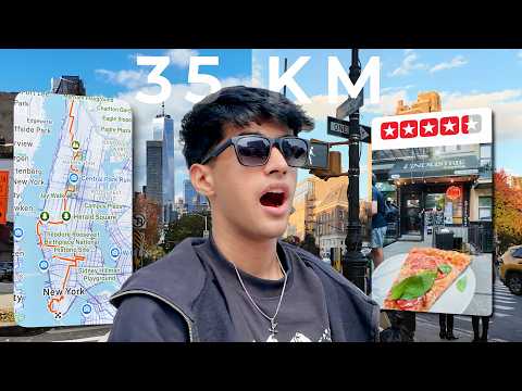 I Walked the Entire NEW YORK CITY & tried Every PIZZA !