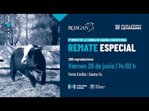 9° Remate de la Cámara de Cabañas Santafesinas - Guillermo Lehmann