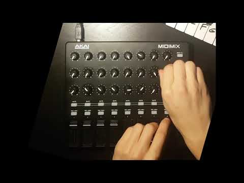 Reggae dub mix on Akai Midimix