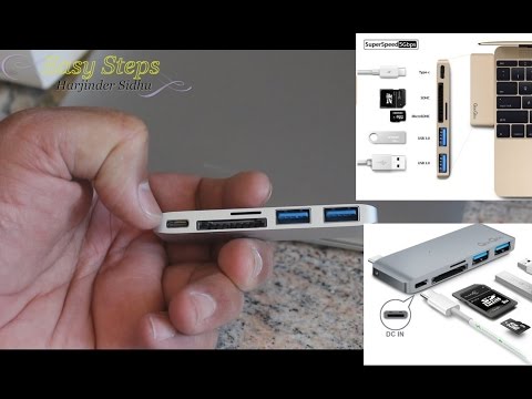 Cổng chuyển HyperDrive 5-in-1 USB-C Hub for MacBook, PC & Devices with Mini DisplayPort