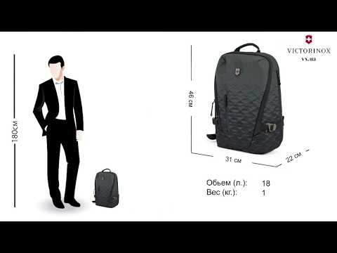 Рюкзак Victorinox VX CitySports Daypack Touring Anthracite
