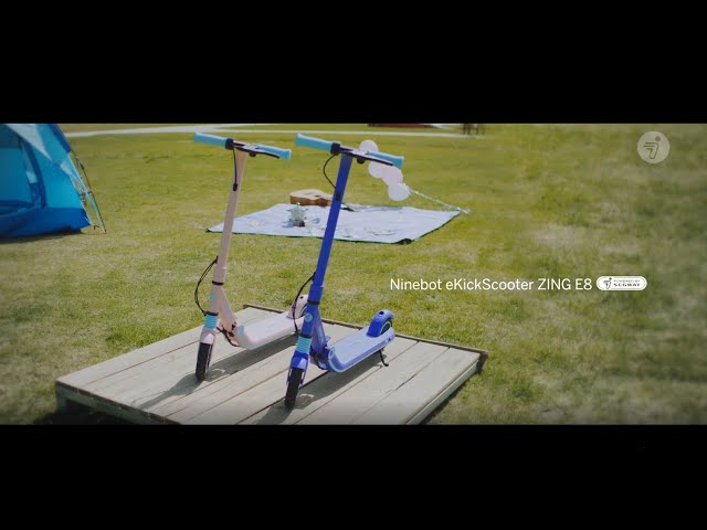 Segway Ninebot eKickScooter Zing E8 Patinete Eléctrico Infantil Rosa video